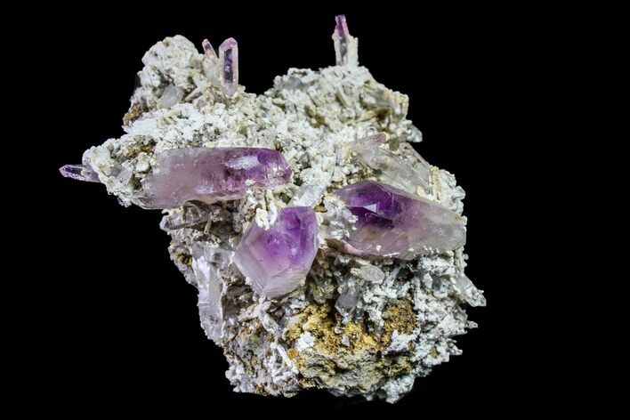 Amethyst Crystal Cluster - Las Vigas, Mexico #155394